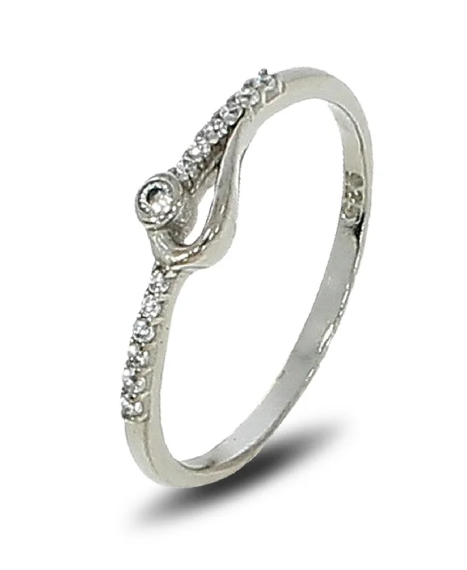 women’s wedding band ring-Beautifully Crafted Sterling Silver Ring