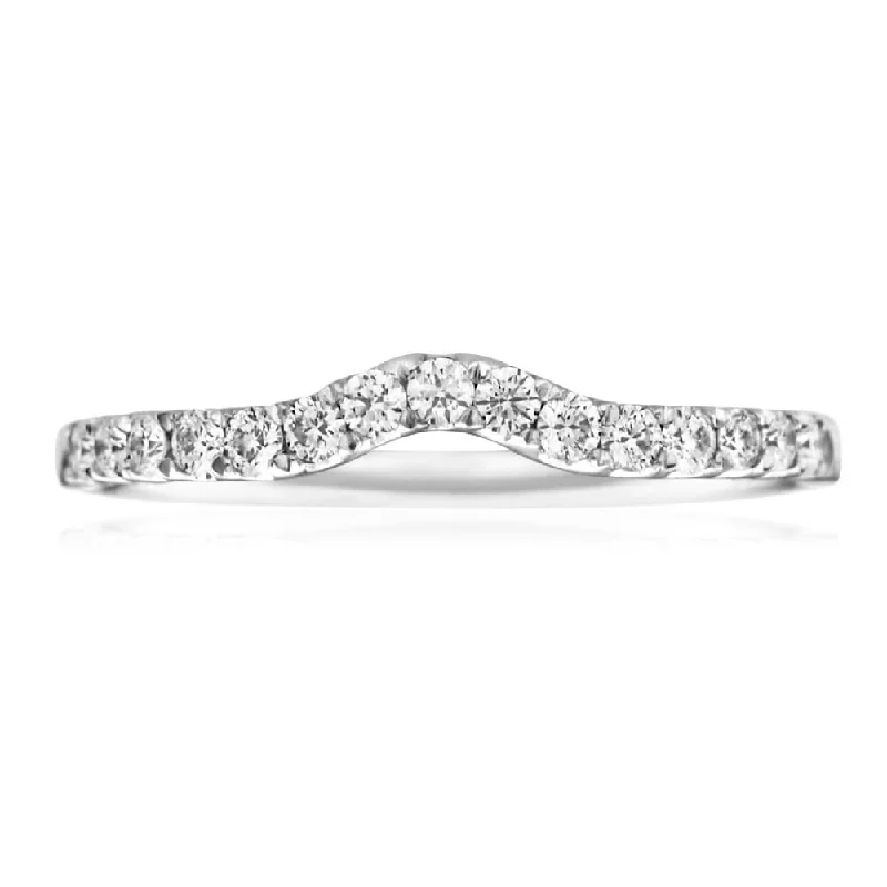 Flawless Cut 18ct White Gold Diamond Ring (TW=25pt)