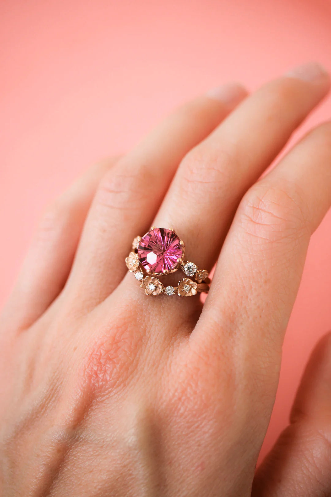 women’s multi-color rings-Barbie Blossom 2 Set Ring